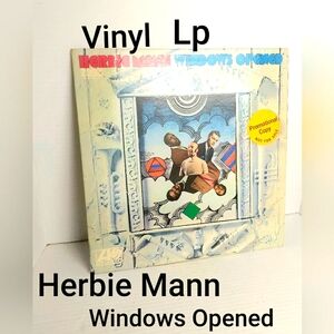 Permotional Herbie Mann Windows Opened vinyl